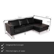 With low armrests that provide a grounded and contemporary look, this sofa combines comfort and style seamlessly. Boconcept Indivi Leather Sof Black Corner Sofa At 1stdibs