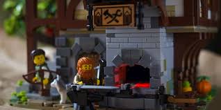 Articles that use descriptions from lego.com. Forging Beauty Lego Ideas 21325 Medieval Blacksmith Set Review