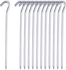 Maybe you would like to learn more about one of these? 50 X Heavy Duty Galvanised 9 Steel Tent Pegs Metal Camping High Quality New Amazon Co Uk Sports Outdoors