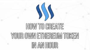 To create a coin, you'll need to have a dedicated blockchain for that coin. How To Create Your Own Ethereum Token In An Hour Erc20 Verified Steemit