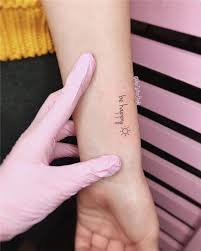 Looking for tattoo design ideas? Meaningful Wrist Tattoo Inspiration Wordwristtattooforwomen Initialtattooonw Initia Small Tattoo Designs Tattoos For Women Tattoos For Women Small