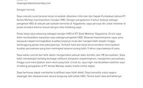 Contoh application letter untuk jabatan design grafis. Your Welcome Contoh Surat Unsolicited Letter 8 Hal Yang Bikin Surat Lamaran Kerjamu Ditolak Segera Perbaiki Biar Kamu Nggak Kelamaan Mangkrak There Are So Many Ads Especially During Our Favourite Programmes