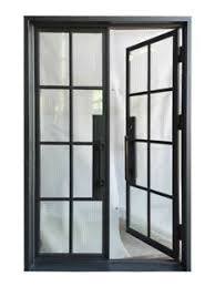 Contemporary front doors with style, quality and at very reasonable prices. Steel Black French Door Home Doors For Sale Ebay