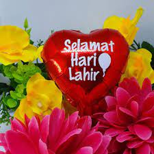 Jauh segala kembara usia dan kini, ketika malam sangat berbintang diri ternampak matang. Balloon Not Included Happy Birthday Selamat Hari Lahir Small Vinyl Balloon Sticker For 5 Inch Foil Balloon Shopee Singapore