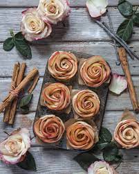 Apple Roses Recipe With Puff Pastry Recipe Apple Roses Puff Pastry Recipes Rose Recipes