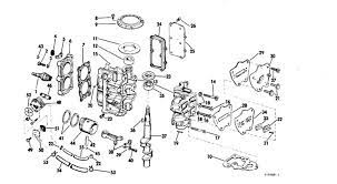 Johnson Powerhead Group Parts For 1969 4hp 4r69b Outboard Motor Outboard Motors Outboard Johnson