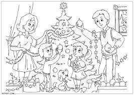 Malvorlage Weihnachtsbaum Dekorieren Kostenlose Ausmalbilder Zum Ausdrucken