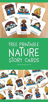Free Printable Nature Story Cards That Help With Expressive