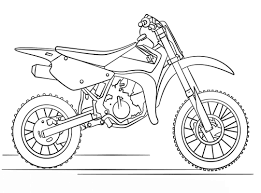 Motorcycle race report baylor and snodgrass earn xc1 and xc2 wins in pennsylvania. Suzuki Dirt Bike Coloring Page Free Printable Coloring Pages For Kids