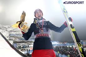 Recordul este de 143,5 metri , săriţi de. Etapa De Grand Prix La SÄrituri Cu Schiurile De La RaÈnov TransmisÄ De Eurosport Sport Magazin