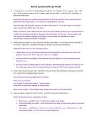 Review Questions Part 2 Answer Key Review Questions Part 2 Plant 1 A Metal Plate Is Inserted Horizontally Halfway Through The Stem Of A Plant And An Course Hero