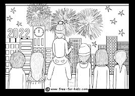 Each printable highlights a word that starts. Happy New Year Colouring Pages Www Free For Kids Com