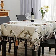 European Style Tablecloths Fabric Coffee Table Rectangular Living Room Square Square Tablecloth Table Cloth A 3 Dinning Table Table Cloth Kitchen Decor Trends