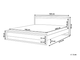 Bed sizes also vary according to the size and degree of ornamentation of the bed frame. Wooden Bed Dark Giulia Various Sizes