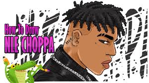 Nle choppa está se manifestando após uma briga na praia. How To Draw Nle Choppa Famous Hoes Step By Step Myhobbyclass Com Learn Drawing Painting And Have Fun With Art And Craft