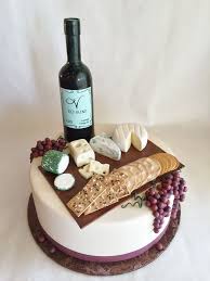 Birthday Liquor Bottle Cake Decorations Custom Cake Birthday Cake Fondant Custom Toppers Wine Cheese Crackers Grapes Baked Custom Cakes Aged To Pe Bottle Cake Wine Cake Alcohol Cake