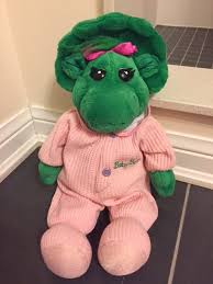 So sweet and soft, they'll warm your heart. Baby Bop Plush Toy 16 Pink Pajamas Pj S From Barney Etsy
