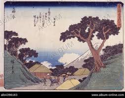 Kambara, Utagawa Hiroshige ???? (Japanese, 1797-1858), Edo, about 1841,  color woodblock print