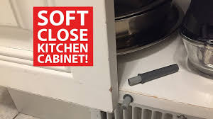 soft close kitchen cabinet doors (diy