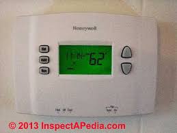 Truth be told, most honeywell models that have a lock function also have specific instructions on a working thermostat will have a lit led screen and will change the temperature of your room according to the commands you send it. Room Thermostat Operation How Room Or Building Or Wall Thermostats Work