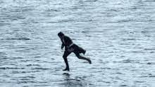 Running On Water Gifs Tenor