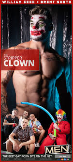 MEN.com: William Seed Fucks Bachelor Brent North in The Stripper Clown -  WAYBIG