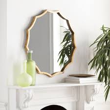 From the bathroom mirror where you do your makeup, floss or shave to the large bedroom mirror where you try out your outfit for the day. Gia 30 X 30 Inch Round Gold Mirror