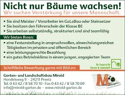 5000 m² große ausstellungsfläche für gartenprodukte aus naturstein. Stellenangebote Gala Bau Mirold