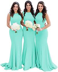 Check spelling or type a new query. Amazon Com Mermaid Bridesmaid Dresses Long Formal Gowns Backless Wedding Party Gowns For Women Clothing Shoes Jewelry