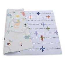 Buy top selling products like baby care™ reversible happy cloud playmat and baby care™ baby reversible playmat in renaissance. Baby Care Air Show Play Mat In White Bed Bath Beyond