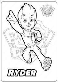 Remember no pup is too small! Paw Patrol Ryder 2 Coloring Page Free Printable Coloring Pages For Kids