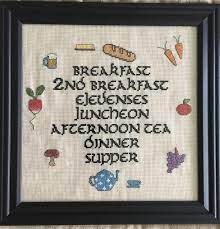 Back in the day, it used to be used to ornament clothes with women mostly. I Finished Framed And Hung This Cross Stitch Project In The Dining Room Of Our Hobbit Hole Lordoftherings