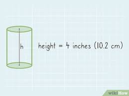 Suppose the radius and height of the tank are 5 feet and 11.5 feet, respectively. How To Calculate The Volume Of A Cylinder 4 Steps With Pictures