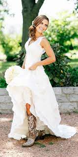 Simple Country Style Wedding Dresses With Boots Trends 100 Ideas Country Style Wedding Dresses Country Wedding Gowns Sleeveless Wedding Gown