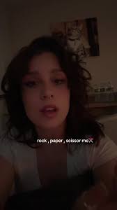 Two Guys and One Girl Play Rock River Scissors