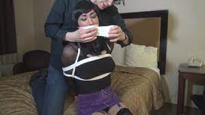 Dominated submissive ladyboy likes tight bondage and humiliations |  xShemale.tv
