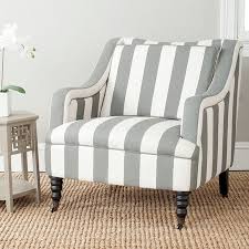Safavieh Homer Arm Chair Grey Blue White Www Hayneedle Com Living Room Chairs Armchair Furniture