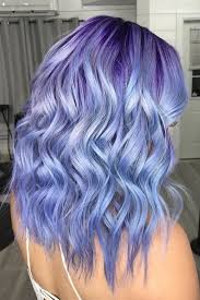 See Ya Lavender Periwinkle Is Our New Favorite Pastel Hair Color Periwinkle Hair Hair Color Pastel Hair Inspo Color