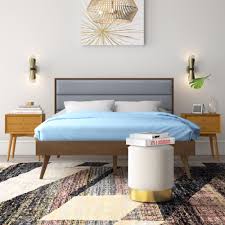 The #millenialpink vibes are strong with this one. Mid Century Modern Beds You Ll Love In 2021 Wayfair