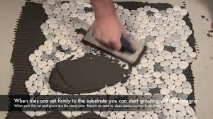 A wide variety of river rock walls options are available to you, such as project solution capability, occasion, and warranty. Merkrete Integra All In One Thin Set And Grout For River Rock Mosaics Youtube