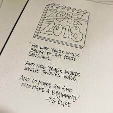 Bullet Journal Yearly Cover Page New Year Quotes Nerdy Teacher Bullet Journal Quotes Journal Quotes Quotes About New Year