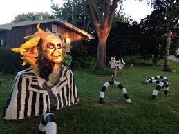 See the decorations, menu, activities, and lip sync contest! Beetlejuice For Halloween Beetlejuice Halloween Spirit Halloween Halloween Camping
