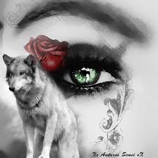 Your green eyes they don't miss a thing, they hold me like the sun going down, warm me like a fire in the night, without a sound. Green Eyes Rose Concept Xx Wolf Xx By Ponthieu14 On Deviantart