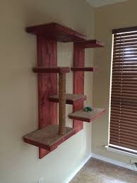 Wall Mounted Cat Tree I Made For The Cutest Cats In The World In 2021 Diy Cat Tree Pet Furniture Cat Furniture