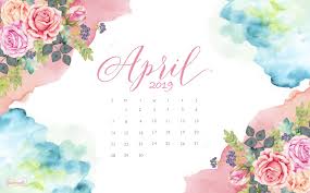 April 2019 Wallpaper Calendar Calendar Wallpaper Desktop Wallpaper Calendar Desktop Calendar