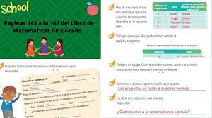 Primero de secundaria libros de texto de la sep contestados examenes y ejercicios interactivos. Paginas 143 A La 147 Del Libro De Matematicas De 2 Grado Youtube