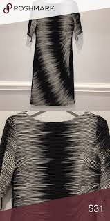 Anne Klein Black And White Dress Sz 6 White Dress Dress Sz Anne Klein