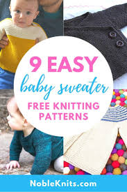 Baby cardigan knitting patterns, a favorite for knitting and gifting. 9 Easy Baby Sweater Free Knitting Patterns Blog Nobleknits