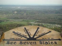 Seven State View From Top Of Lookout Mountain Photo Lookout Mountain Rock City Chattanooga Places To Travel