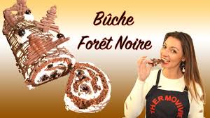 Buche Foret Noire Recette Au Thermomix Youtube
